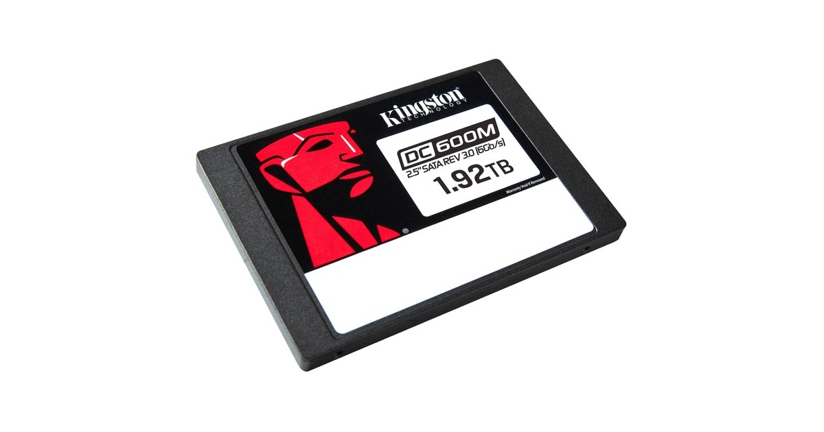 KingstonDC600M, 1920GB SSD  (SATA Rev. 3.0 (6Gb/s), 3D TLC NAND)