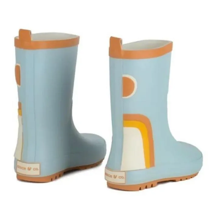 Grech & Co Bottes de pluie Latex Naturel | Bleu Clair