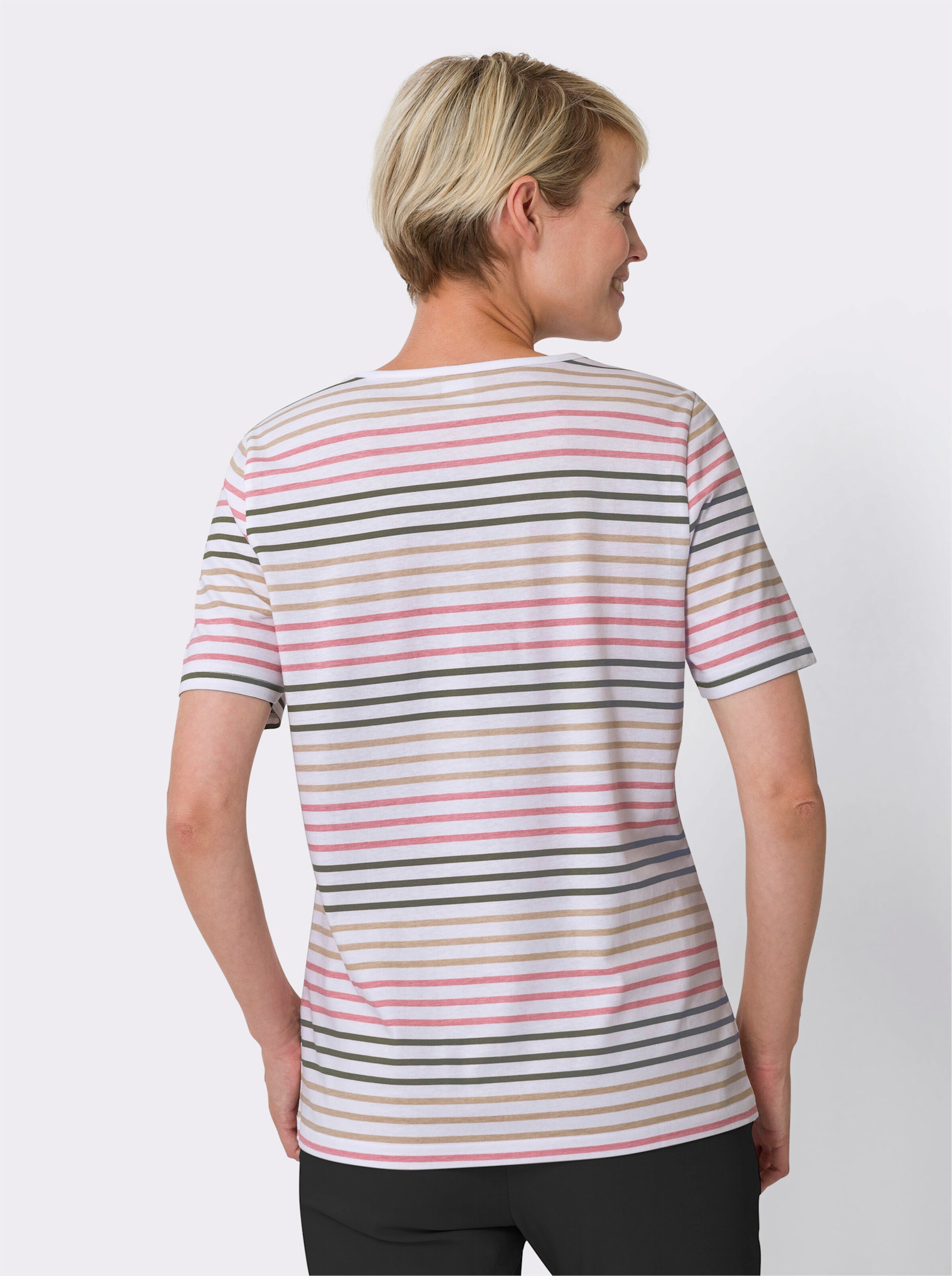 Rundhals-Shirt