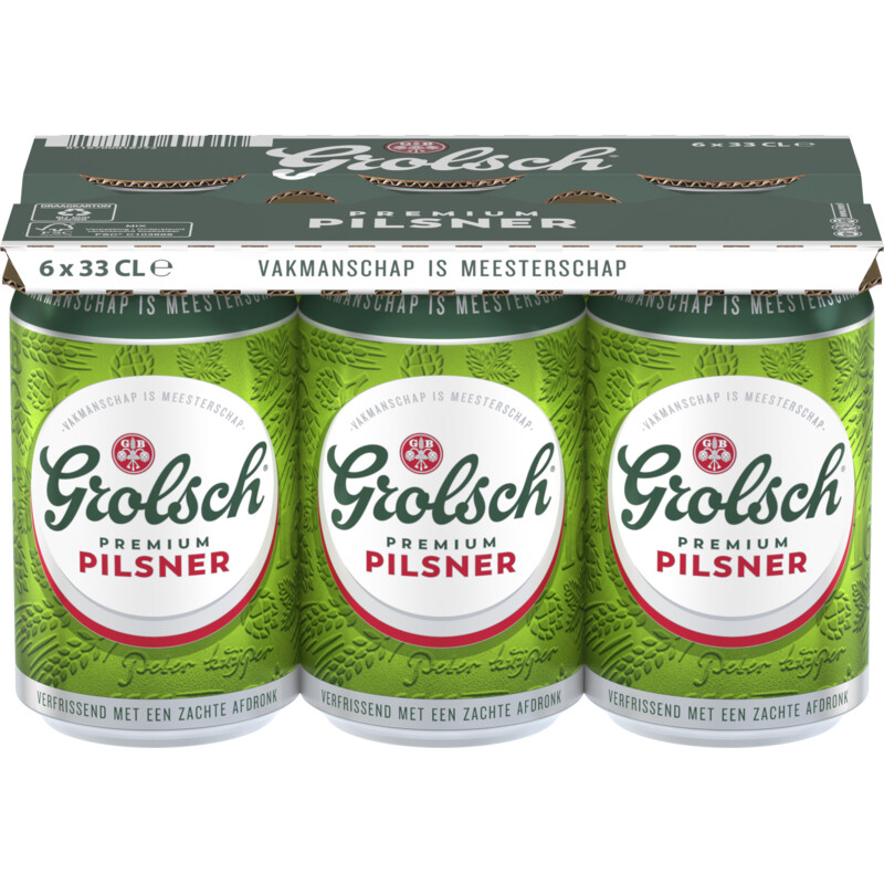 Grolsch Premium pilsner bier 6-pack