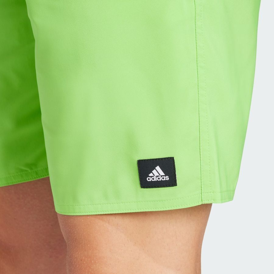 Adidas Short de bain uni de longueur classique CLX