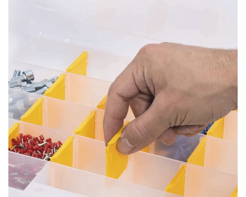 Organizer assortimentsdoos met verdelers