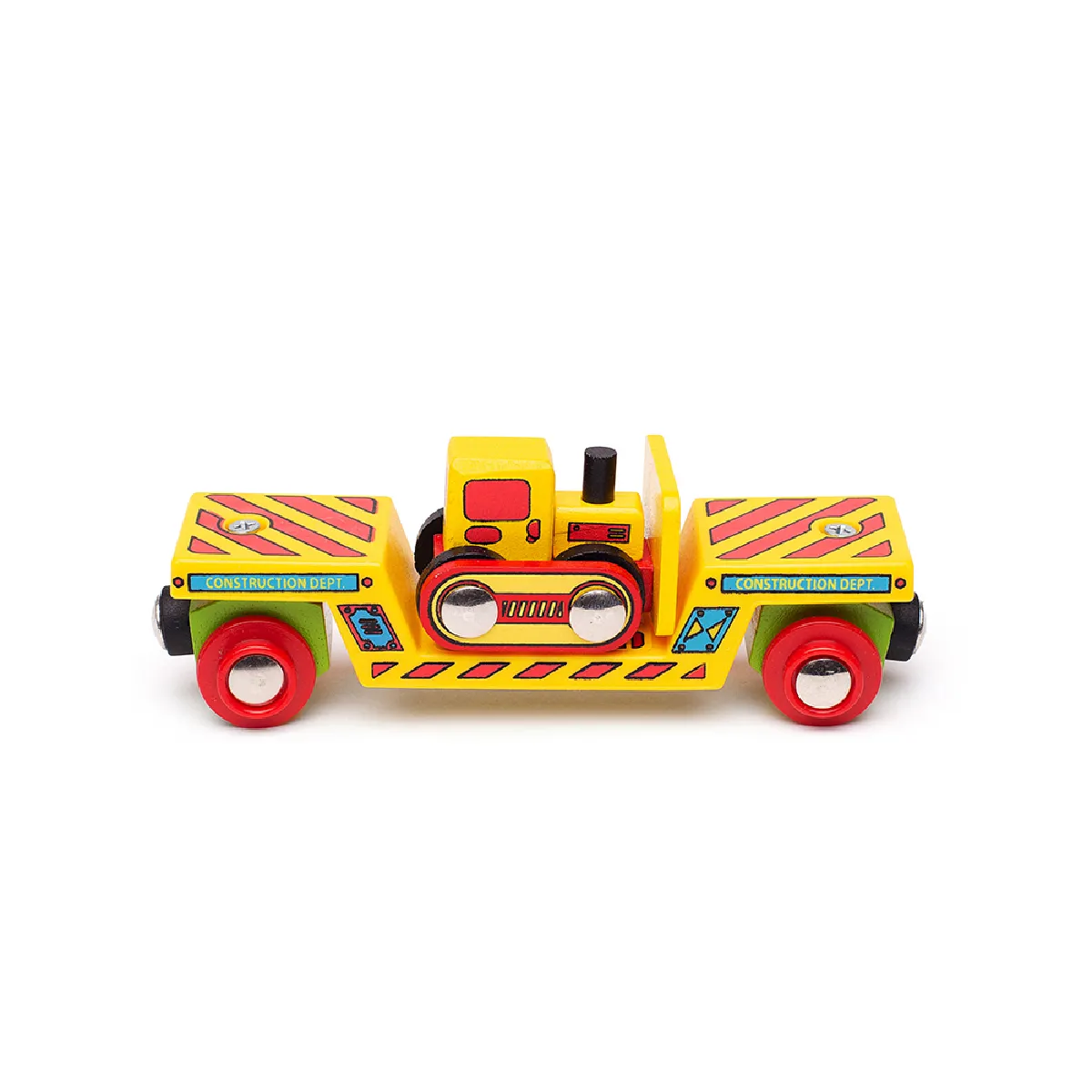 Bigjigs Rail Train de chargeur surbaissé