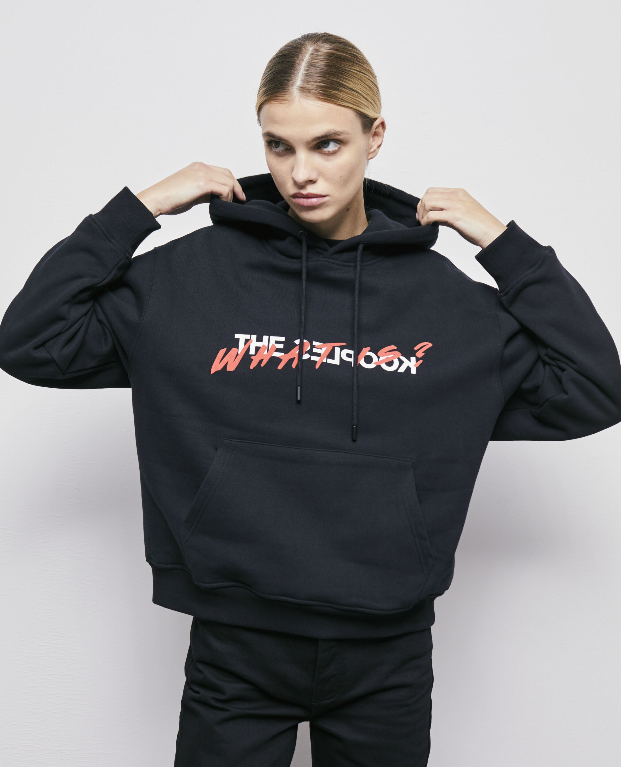 Sweat noir sérigraphie What is