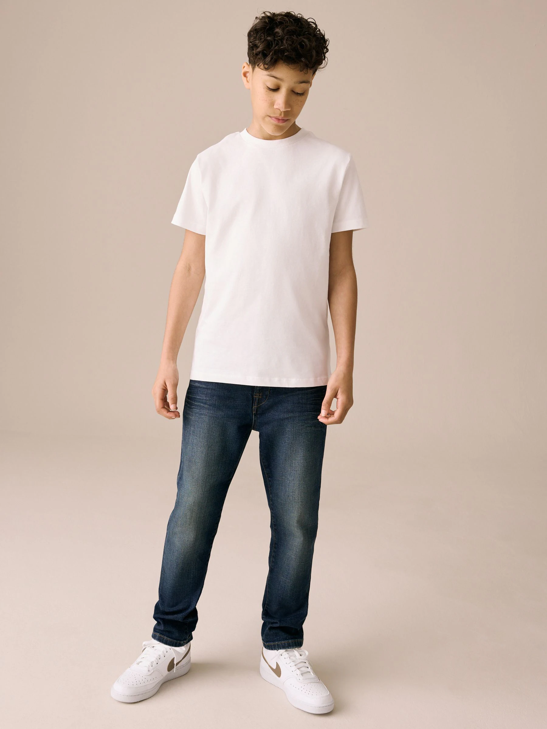 Donkerblauw - Authentieke denim jeans (3-16jaar)