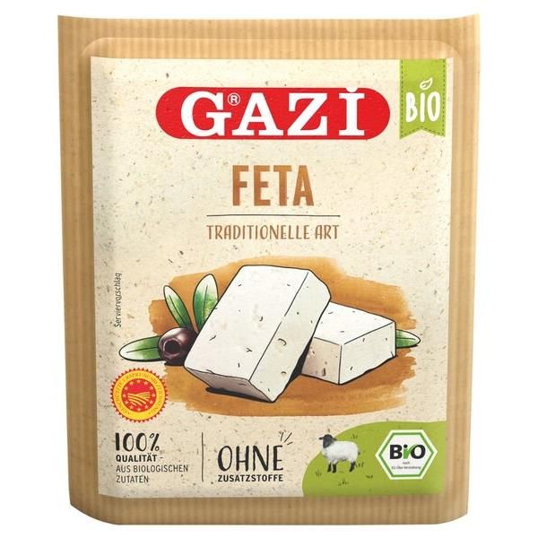 Gazi Bio Queijo Feta 135G