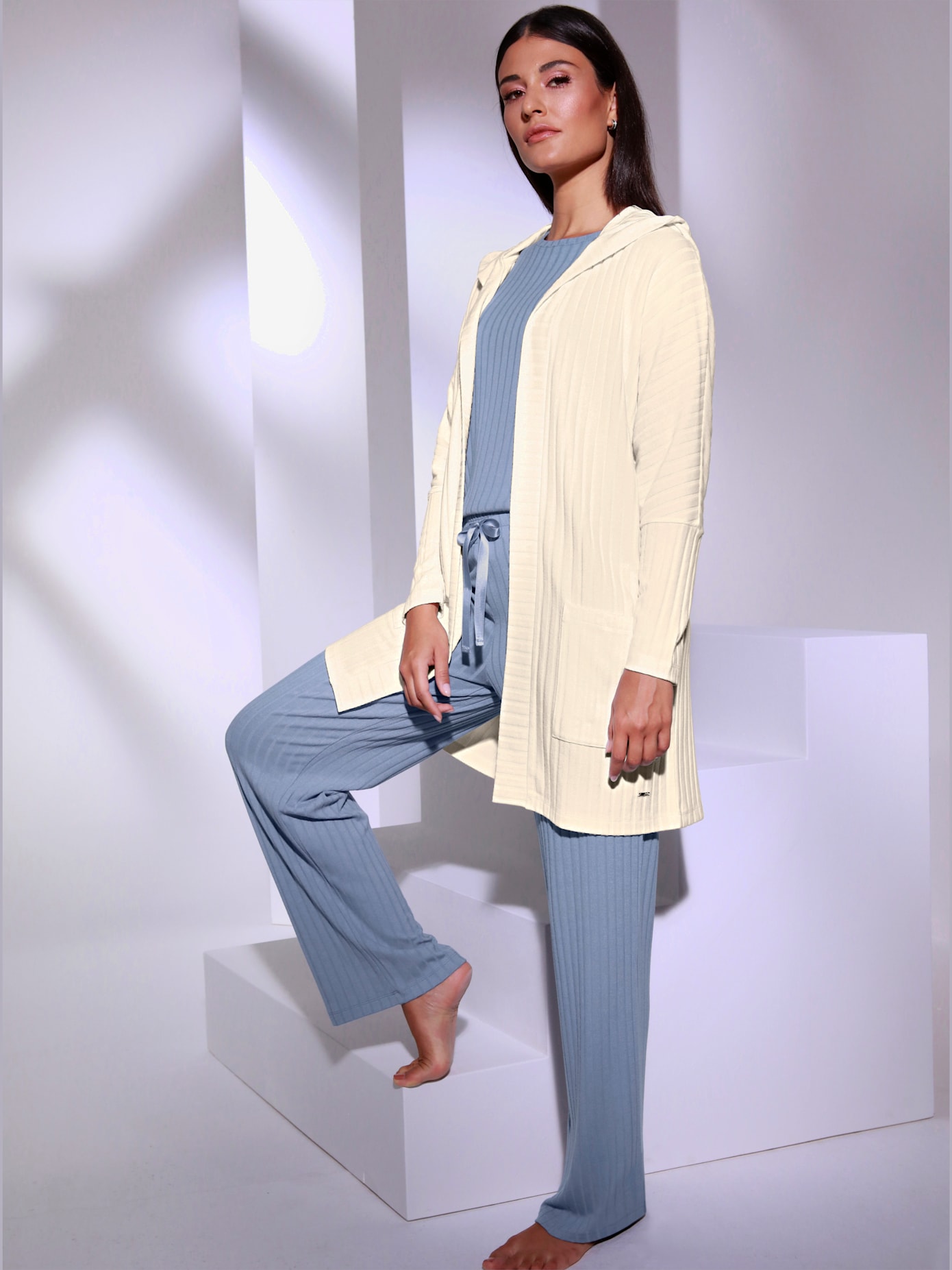 Pantalon qualité côtelée confortable