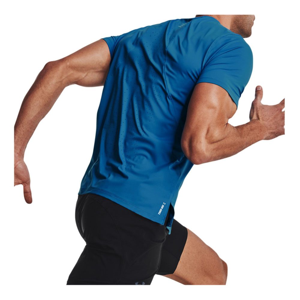 Under Armour ISO-CHILL LASER - Tee-shirt Homme bleu