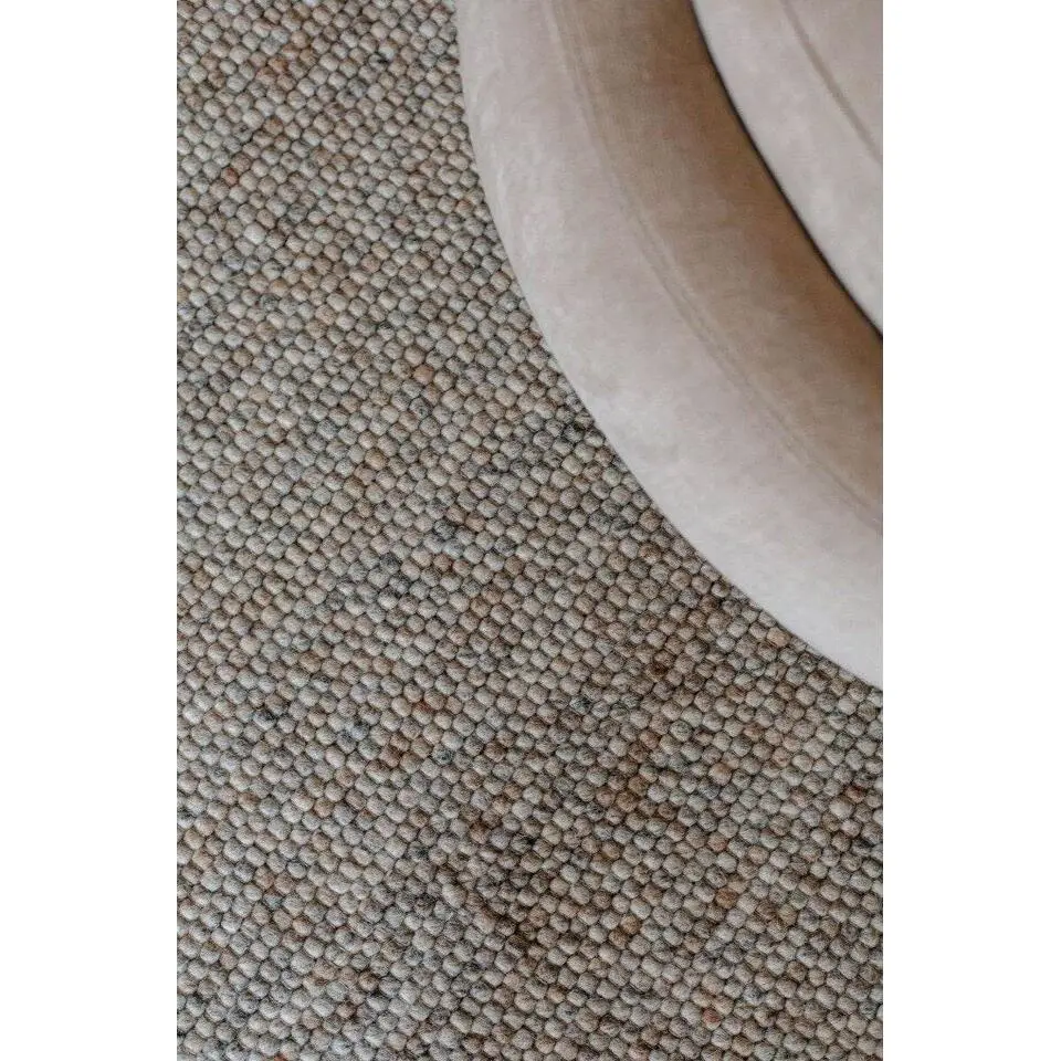 Interieur05 Wollen Vloerkleed grijs/bruin gemeleerd Vik - 230 x 160 cm