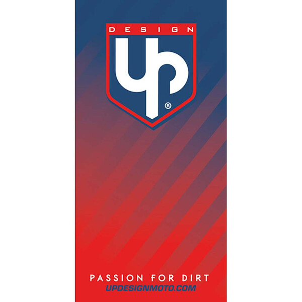 Up Design - Tapis Environnemental Whip Bleu / Rouge / Blanc