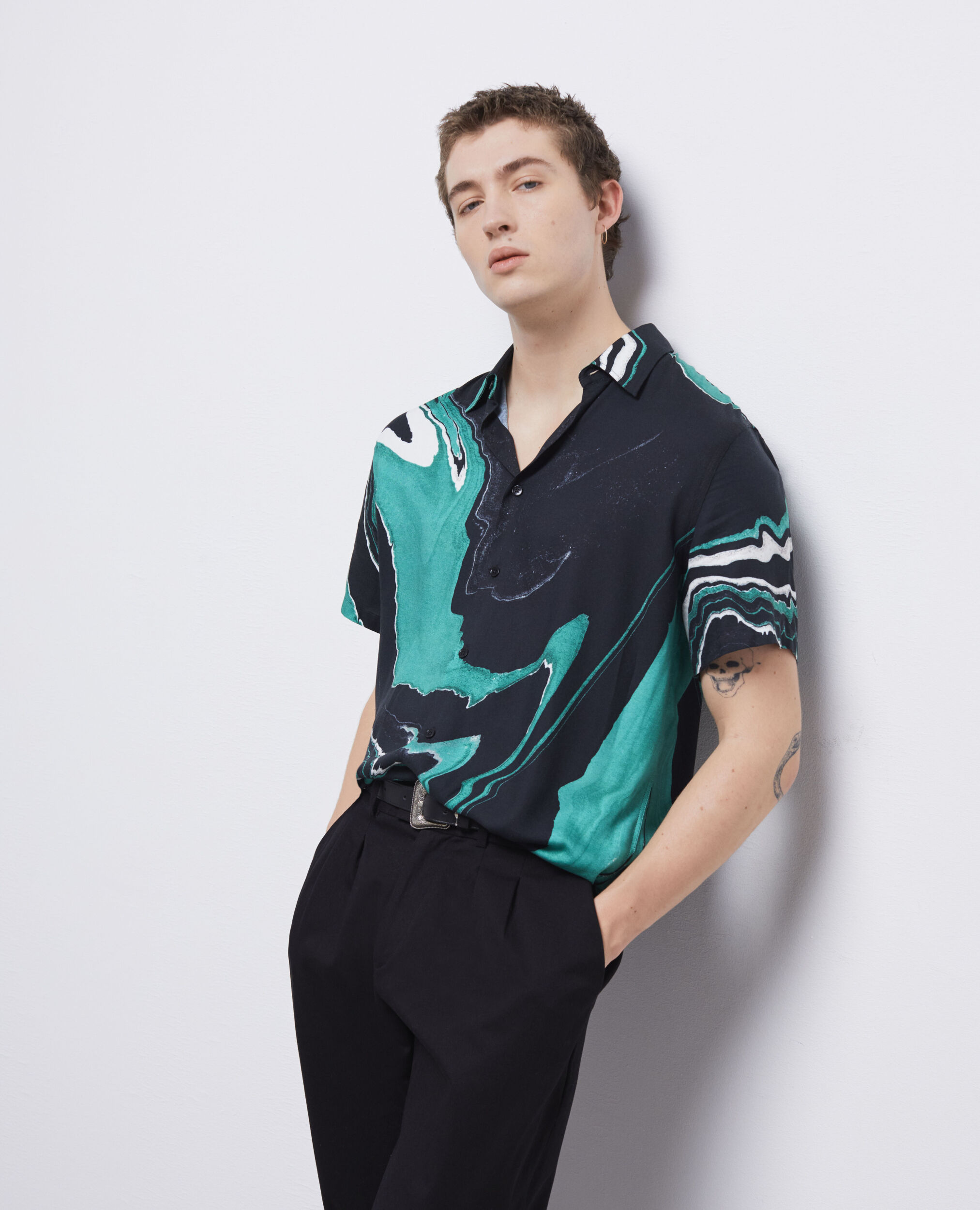 Chemise imprimée