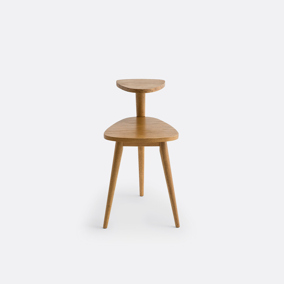 LA REDOUTE INTERIEURS<br>Mesa lateral vintage com tampo duplo, Quilda