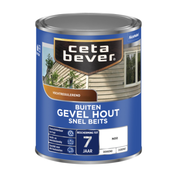 CetaBever Snelbeits Gevel & Kozijn zijdemat dekkend 1 liter