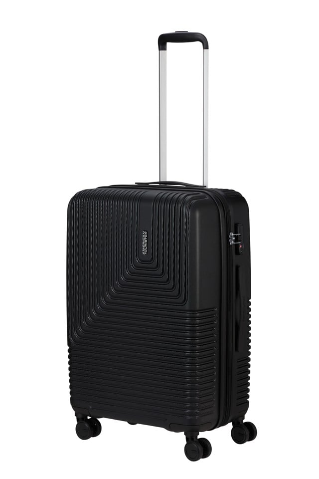American Tourister - Niteline Suitcases -3 pcs- Midnight Black