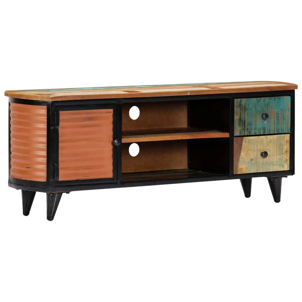 vidaXL - Tv-kast - Bruin - Hout