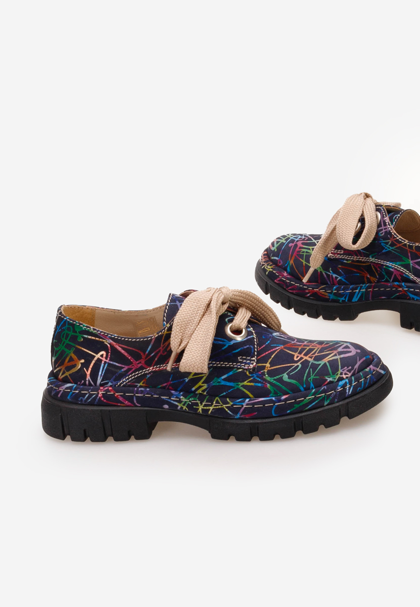 Chaussures casual femme en cuir multicolores Dasha V3