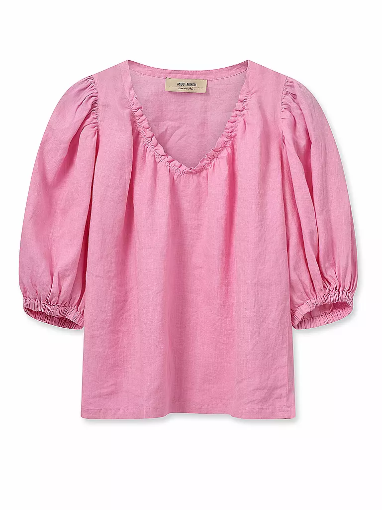 MOS MOSH Leinenbluse MMTAISSA pink