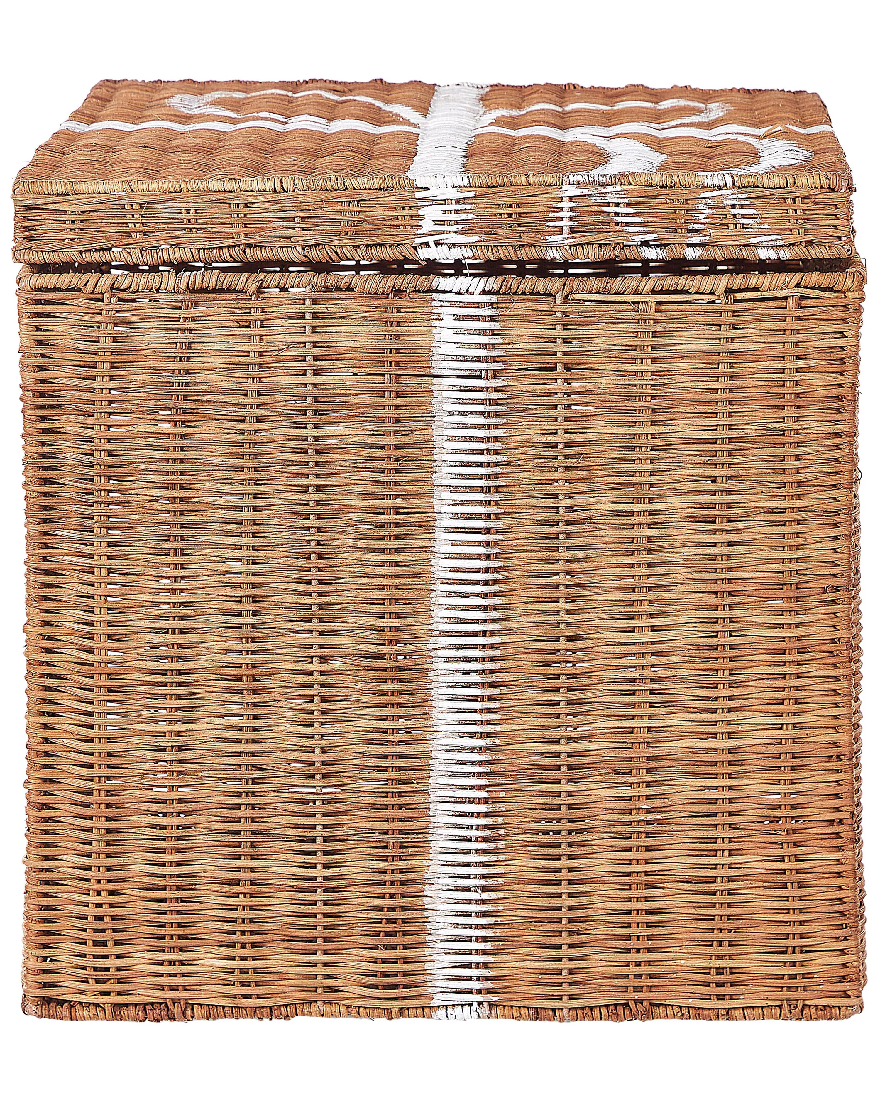 Set van 3 manden Kerstcadeaus CADEAU Rotan Natuurlijk