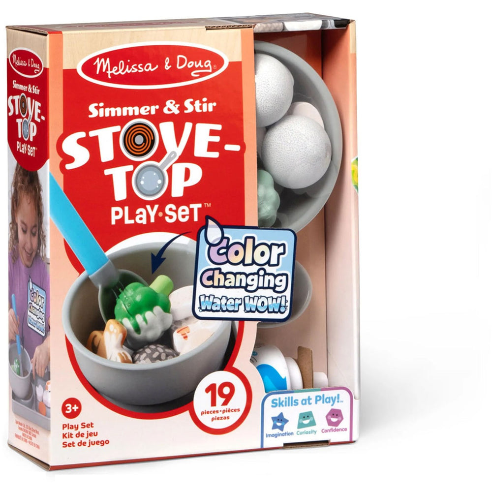 Køb Melissa & Doug Multifarvet Legesæt - Water Wow! Simmer & Stir: Kogeplade-Sæt