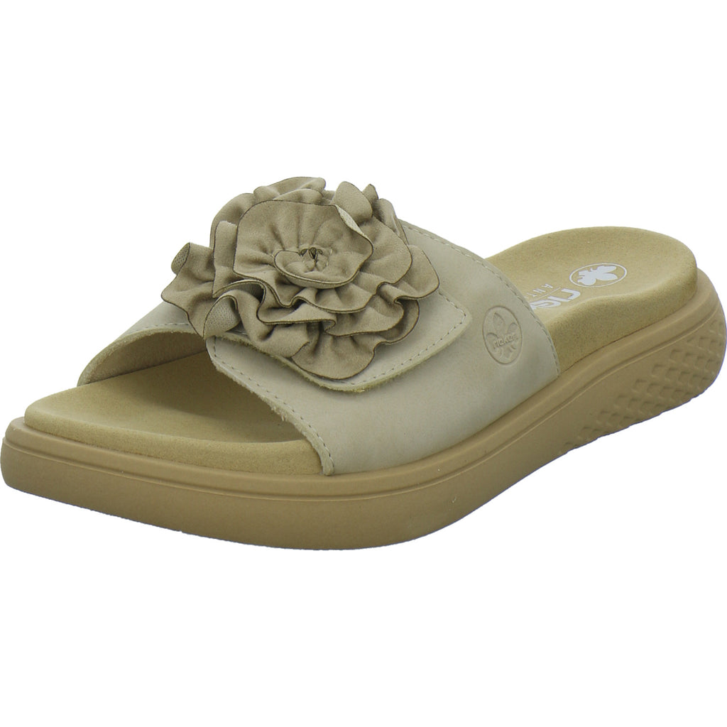 Rieker Pantoletten Damen Beige