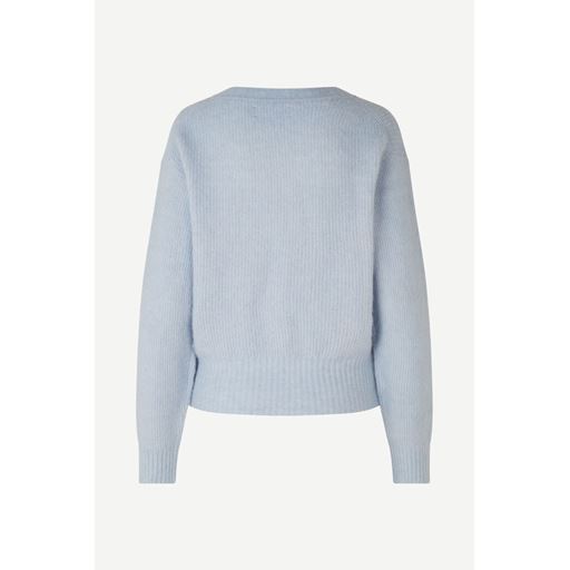 Samsøe Samsøe Tya Striktrøje, Xenon Blue, S