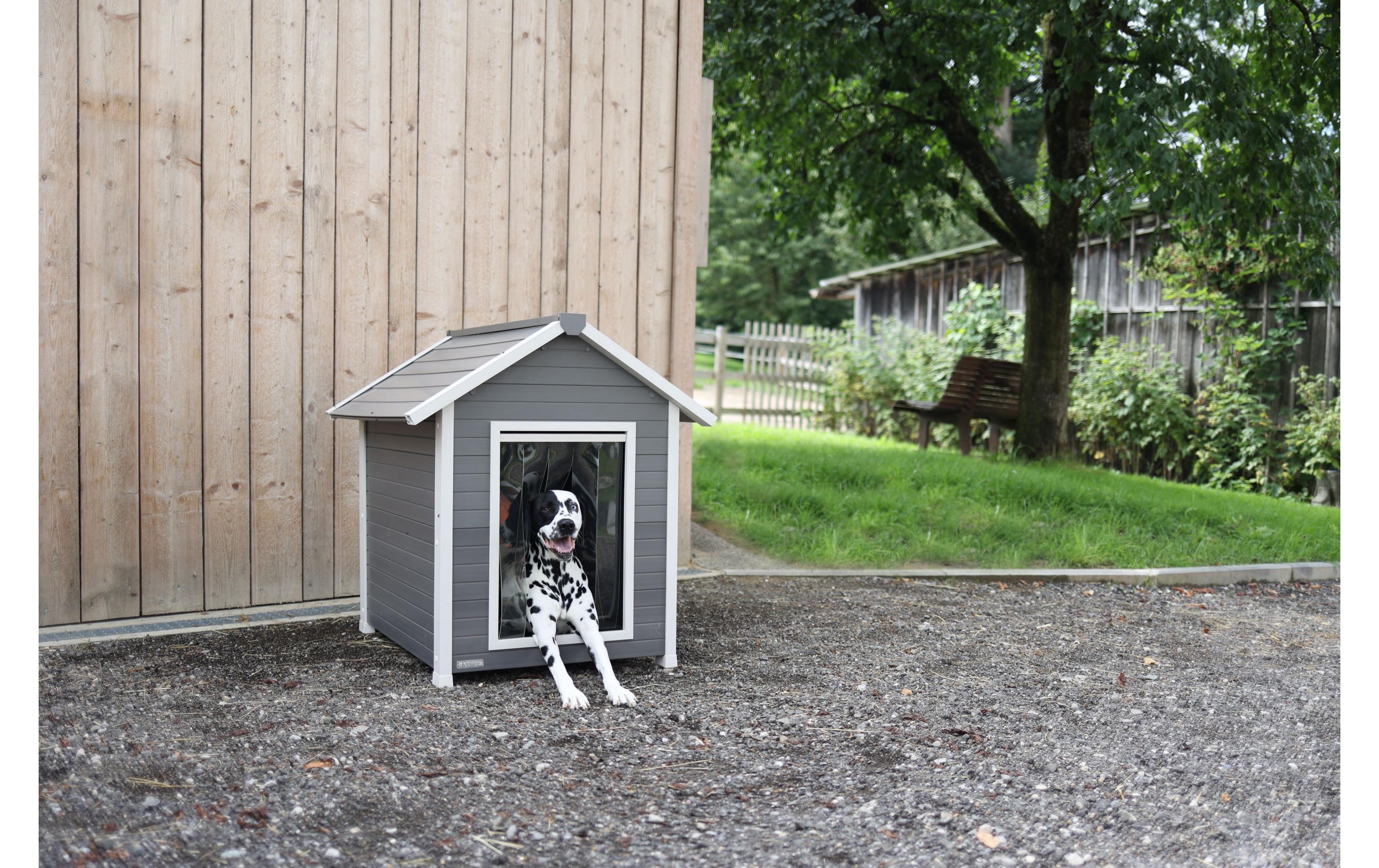ECO-Hundehütte Hendry 101 cm x 88 cm x 98 cm<br>Wärmeisolierte Hundehütte