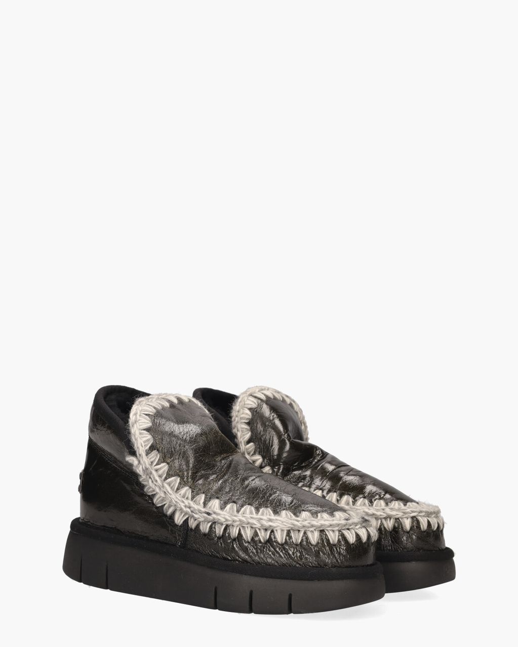 Mou Eskimo Bounce Limited Edition Zwart Dames Enkelboots
