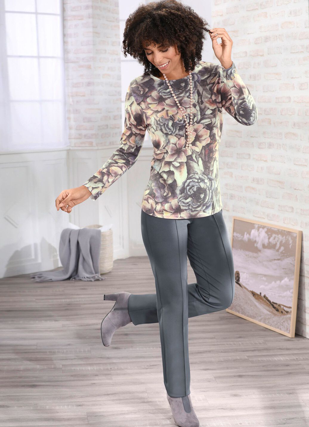 Pullover in Feinstrick