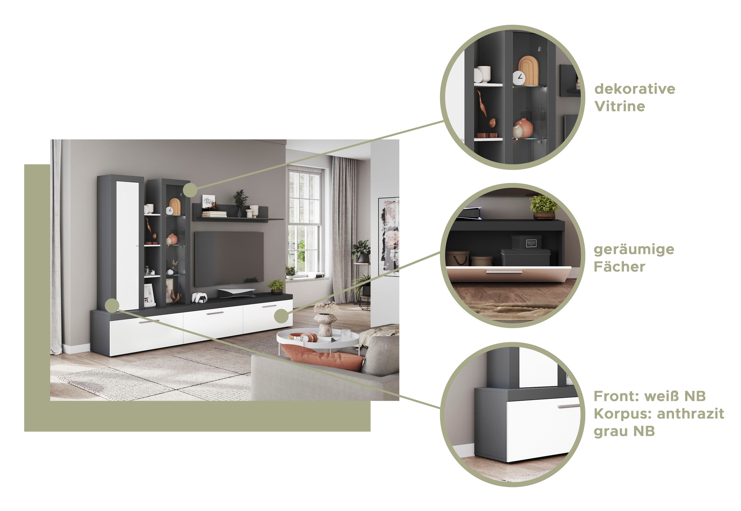 INOSIGN Aufsatzschrank »Cano«