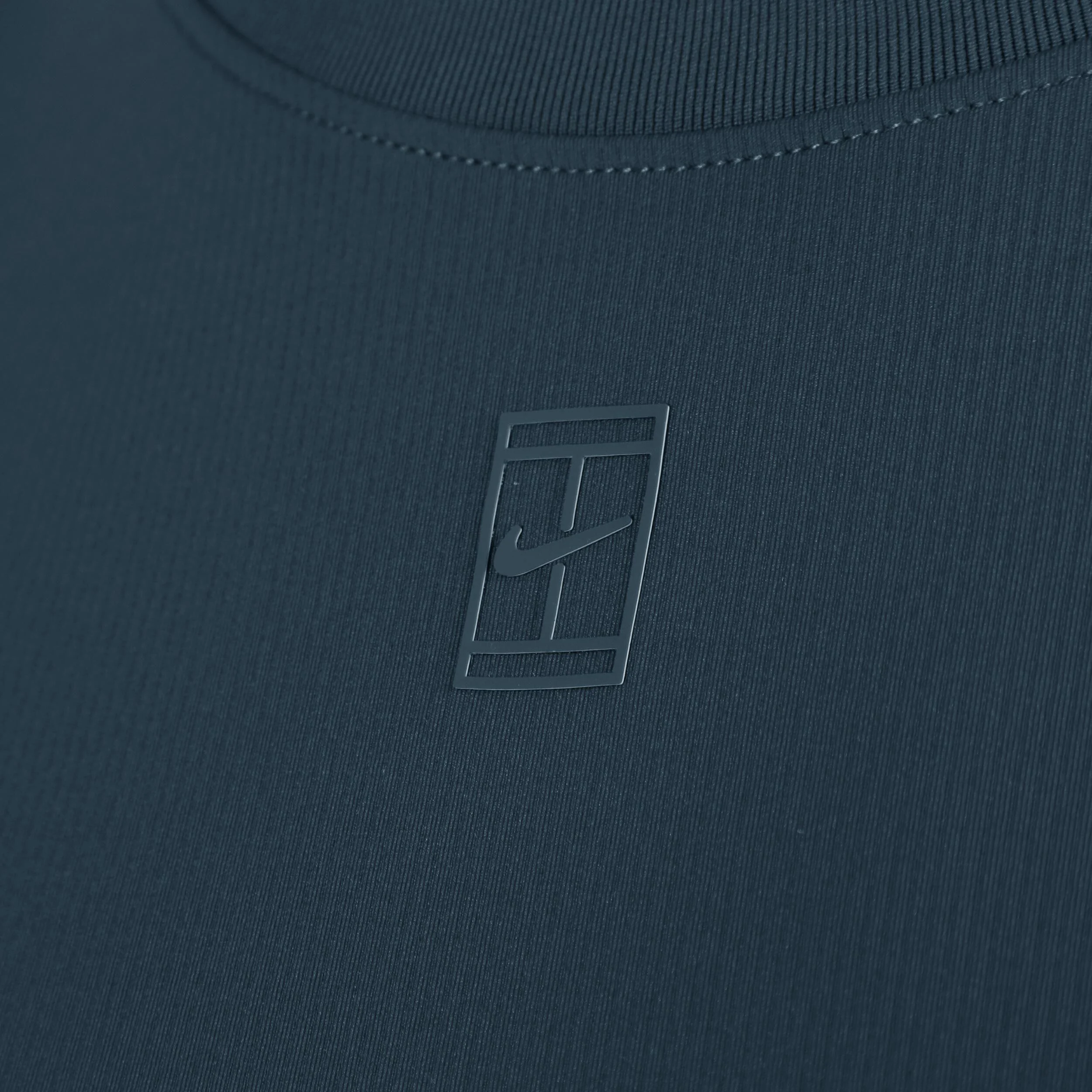 Nike Court Dri-Fit Advantage T-shirt Femmes - Bleu Foncé , Bleu Foncé