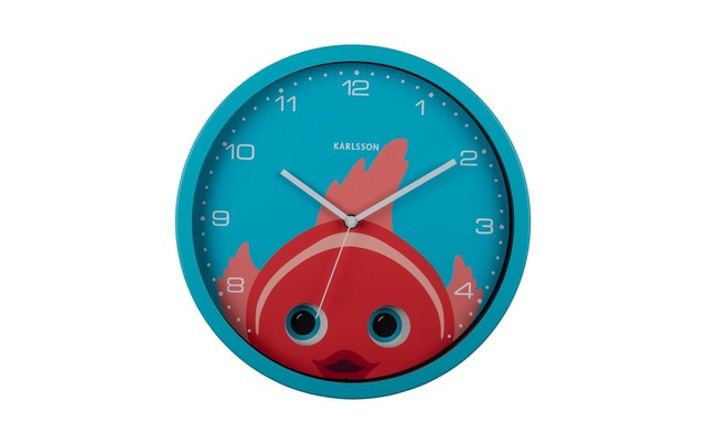 Karlsson Wanduhr »Goldfisch Ø 30,8 cm«