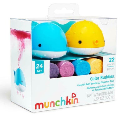 Colour Buddies & 20-pack Bath Bombs