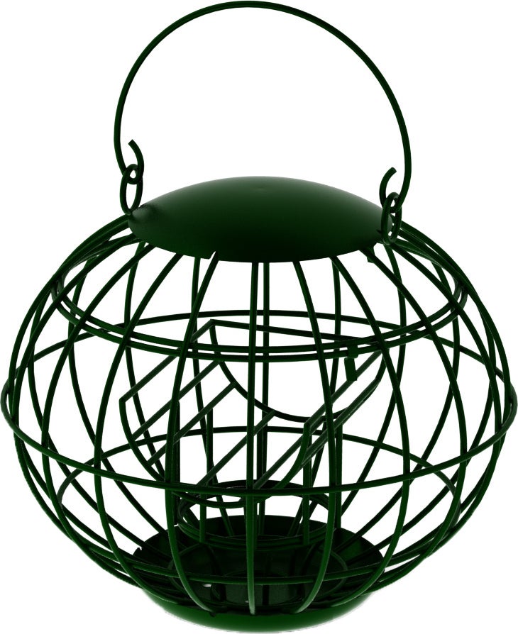 Vogelbescherming Nederland pindakaaspothouder London groen D 22 H 20,6 cm