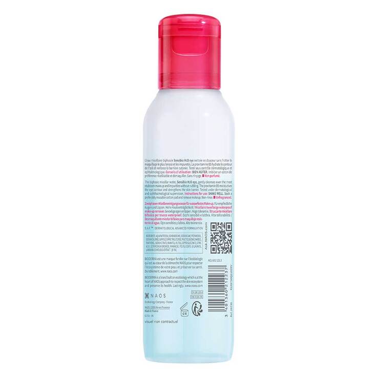 Bioderma Sensibio H2O Reinigungslösung eye, 125 ml
