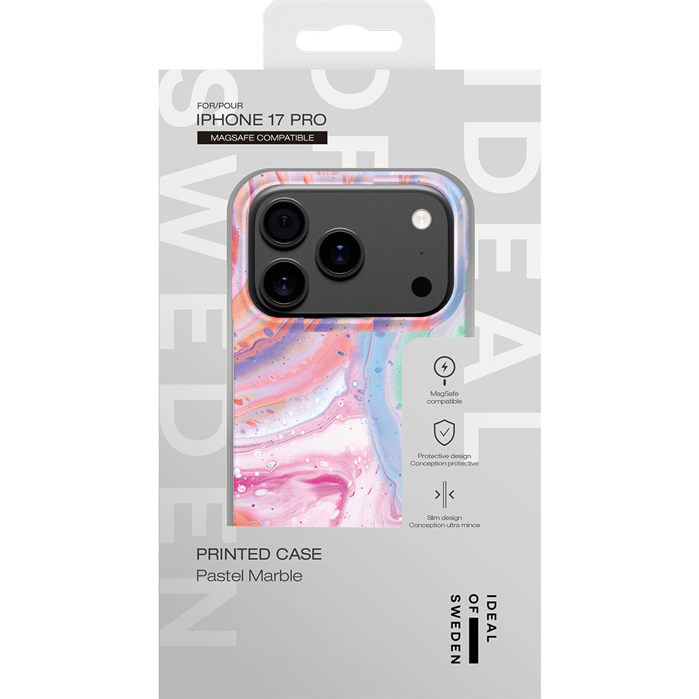 iPhone 17 Pro MagSafe Hardcase Hülle Recycled (IDFCMS-I2561P-511) - Pastel Marble