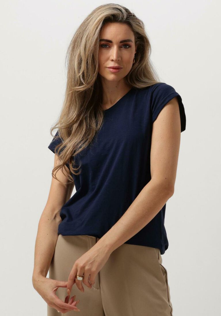 MINUS donkerblauwe minus t-shirt leti tee