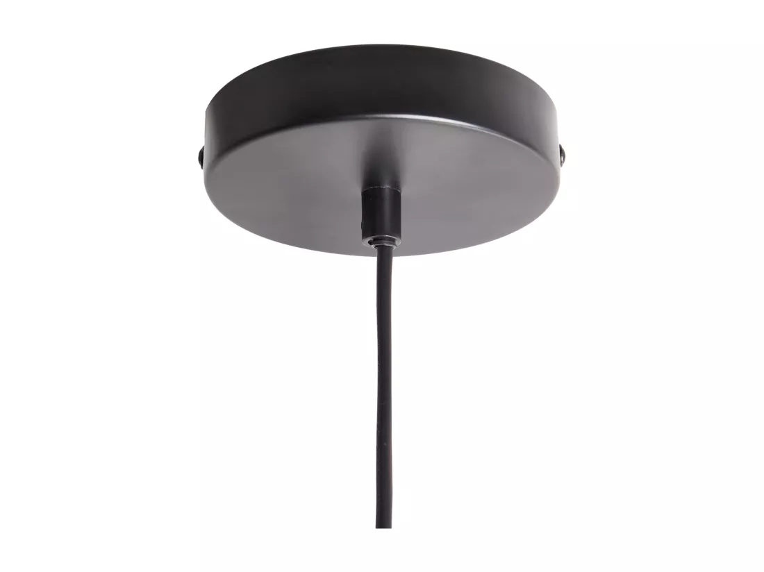 Lampe suspension KOSHI Métal Noir