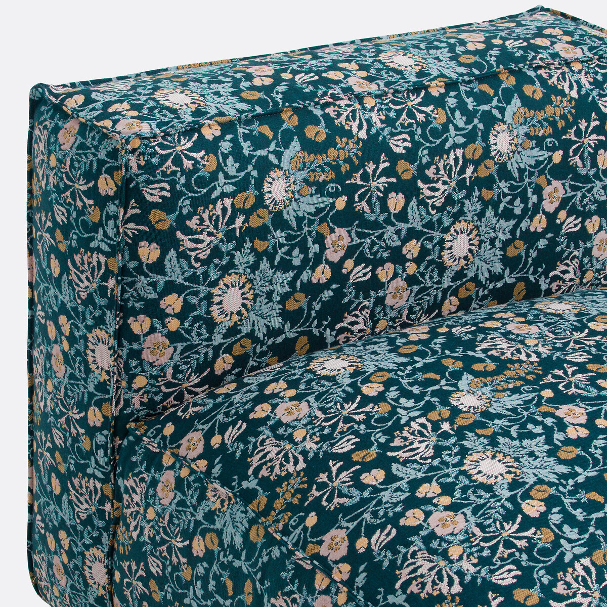 LA REDOUTE INTERIEURS<br>Sofá modular com jacquard floral, Seven