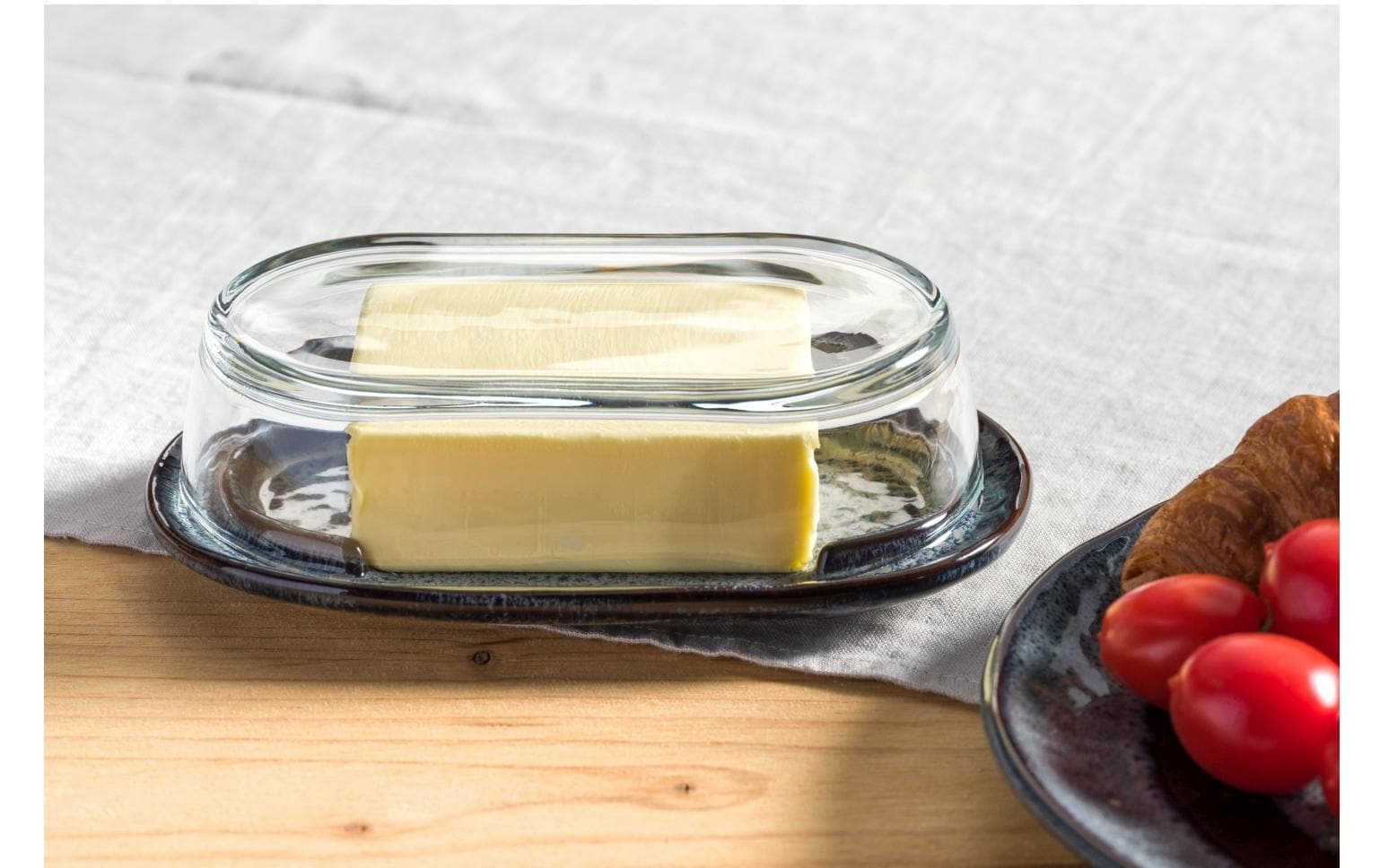 Butterdose Matera 21 x 13 x 8 cmAufbewahrungsdose für Butter
