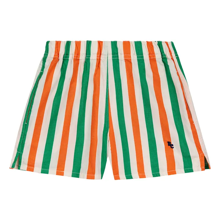 Bobo Choses Short Rayé | Ecru