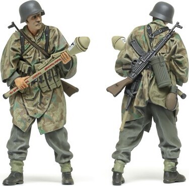 Tamiya - German Infantry Set Late Wwii - Model Figurer - 1:35 - 35382