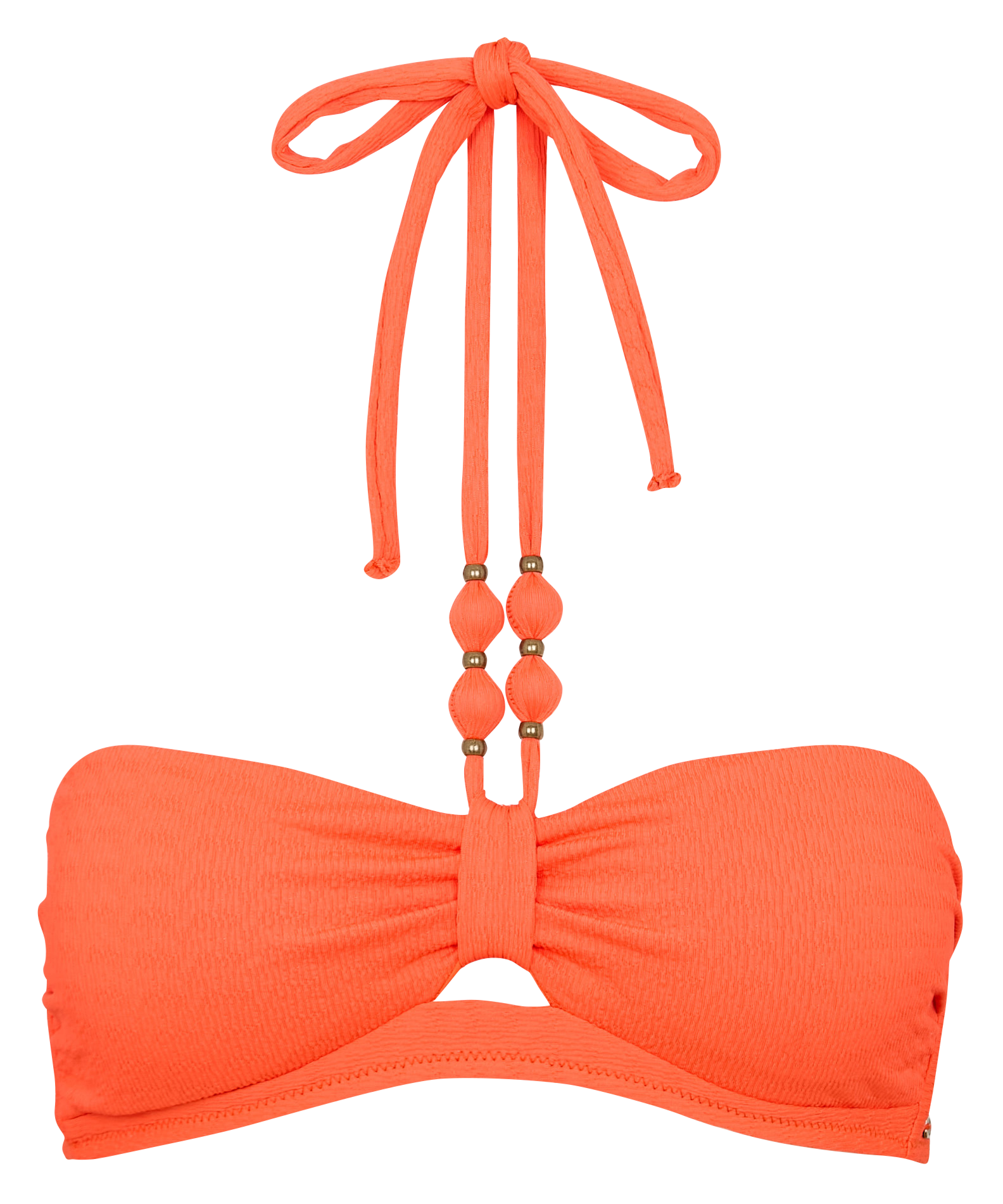 KENTEO MARAVILL - Haut de maillot bandeau | Orange