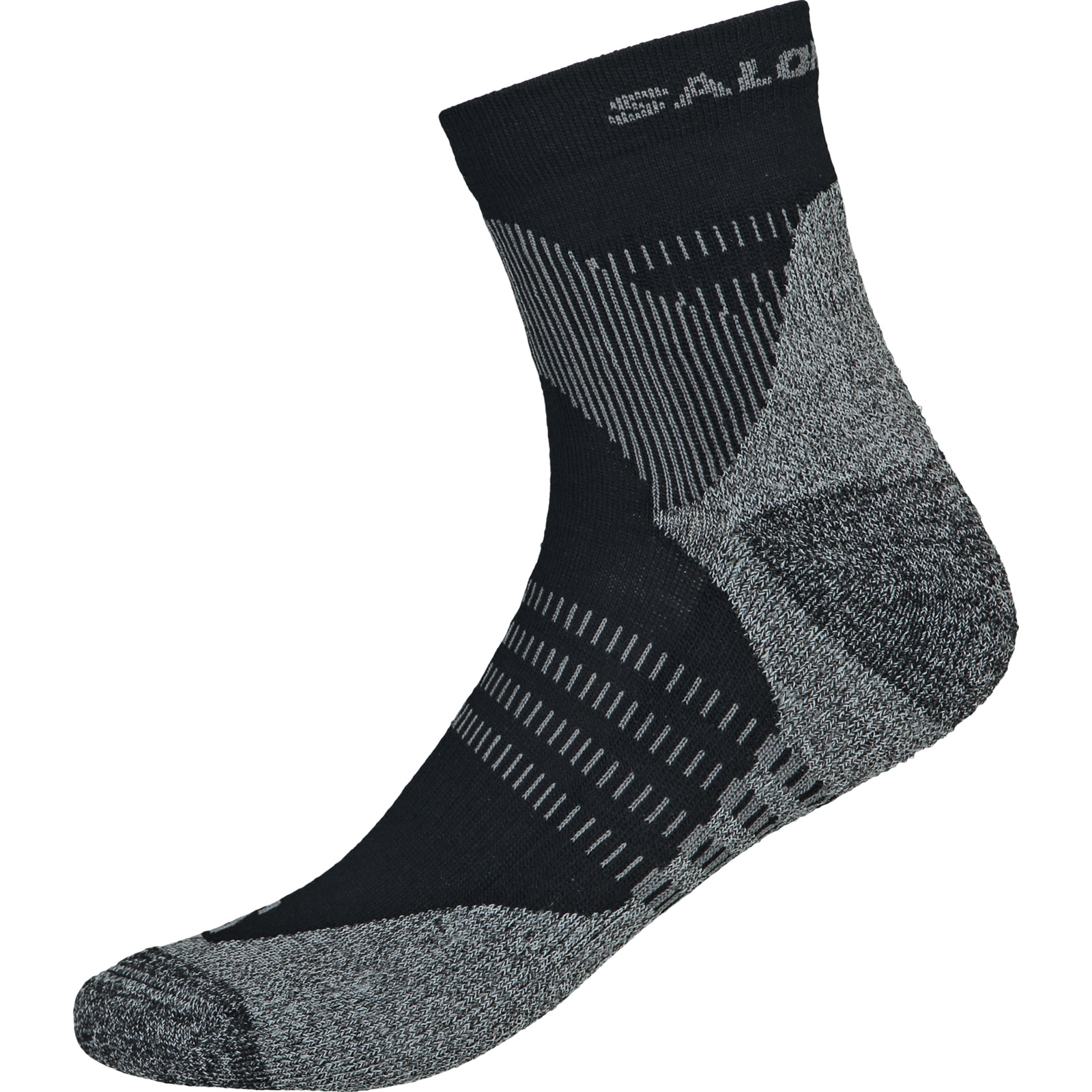 Salomon Unisex-Wandersocken Xultra, 2 Paar 42-44, schwarz