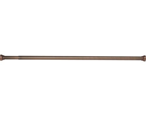 Spirella Crete telescopische douchestang, koper, 125-220 cm