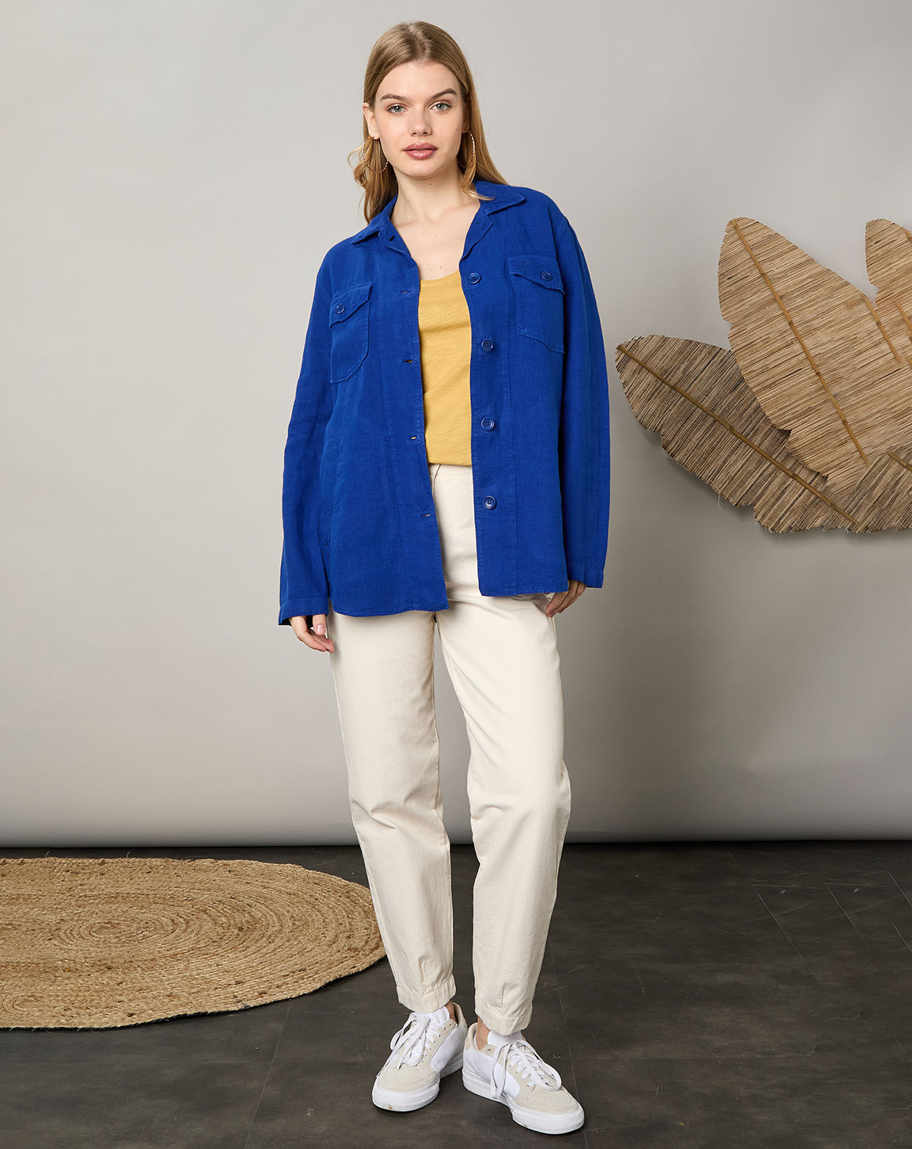 Hartford Veste 100% Lin Valentine mykonos