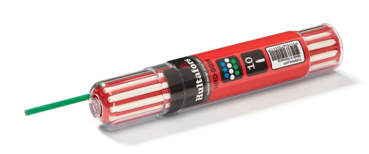 Hultafors HRD-BGW Vulpotlood navulling (10st) - Blauw, Groen en Wit