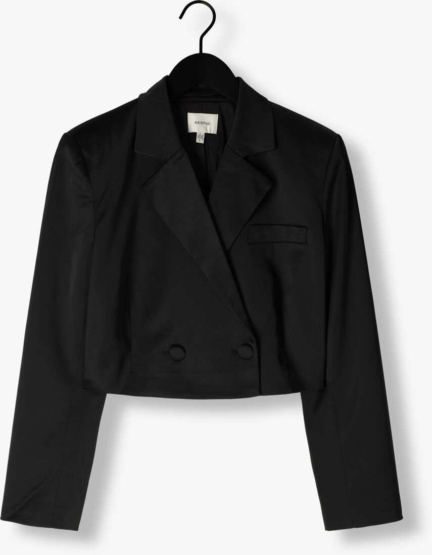 zwarte gestuz blazer yacminegz short blazer