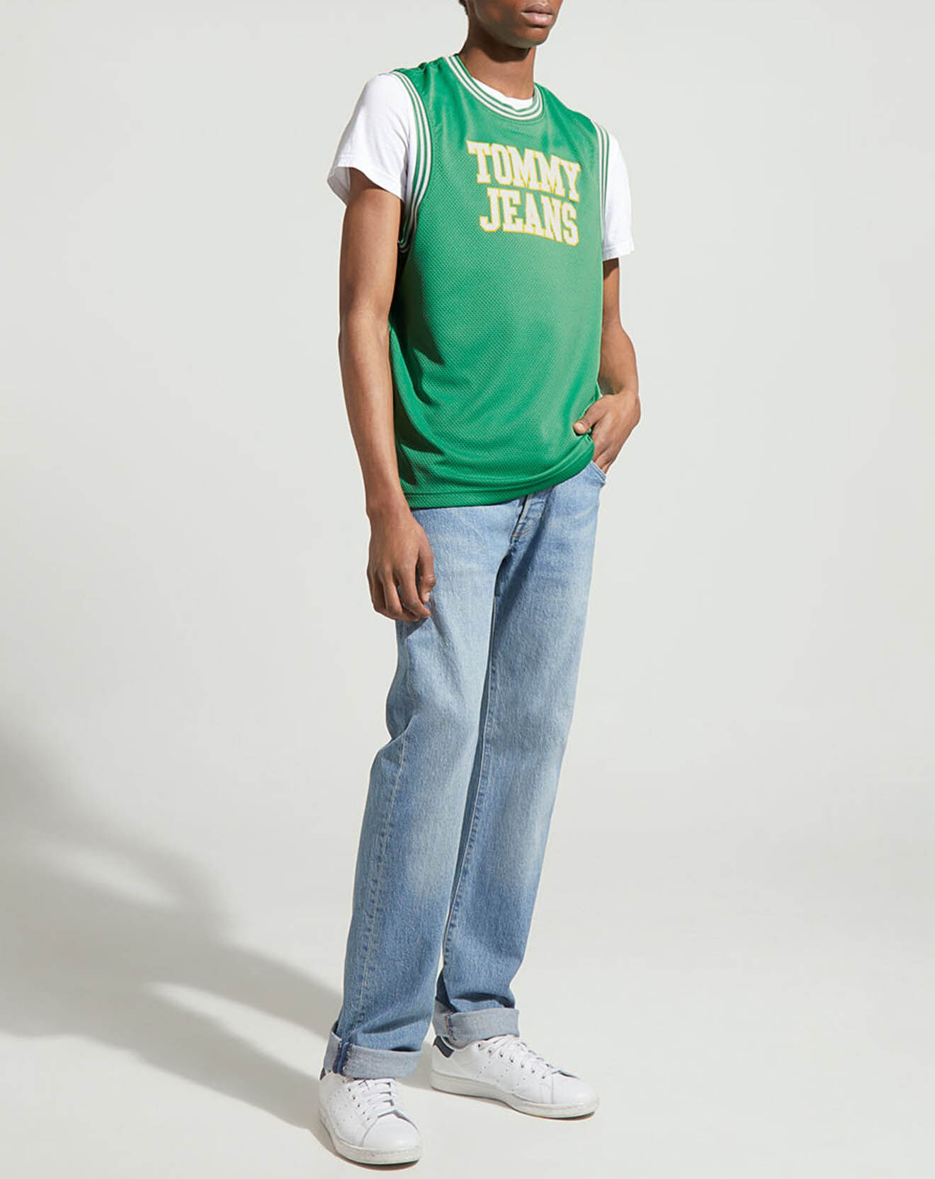 Tommy Jeans Débardeur Modern Sport Deb vert gazon