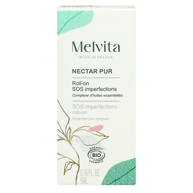 Nectar Pur roll-on bio actions ciblées zones à imperfections 5ml