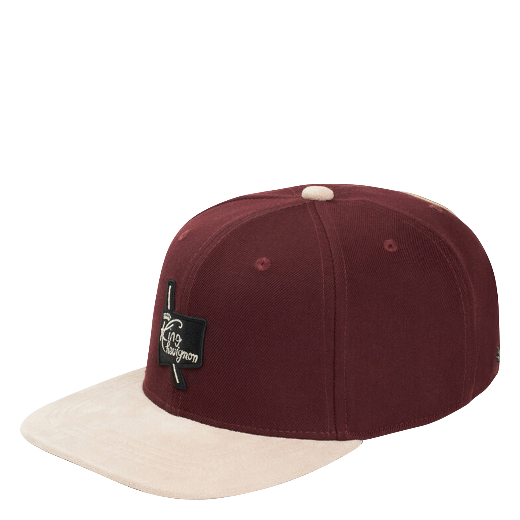 KING - Casquette en coton mélangé | Rouge